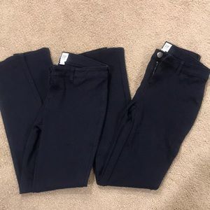 Gap kids navy stretch pants